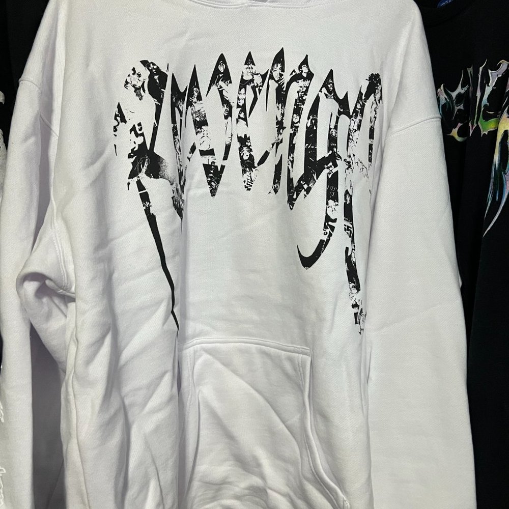 Revenge x Juice WRLD Collage Hoodie